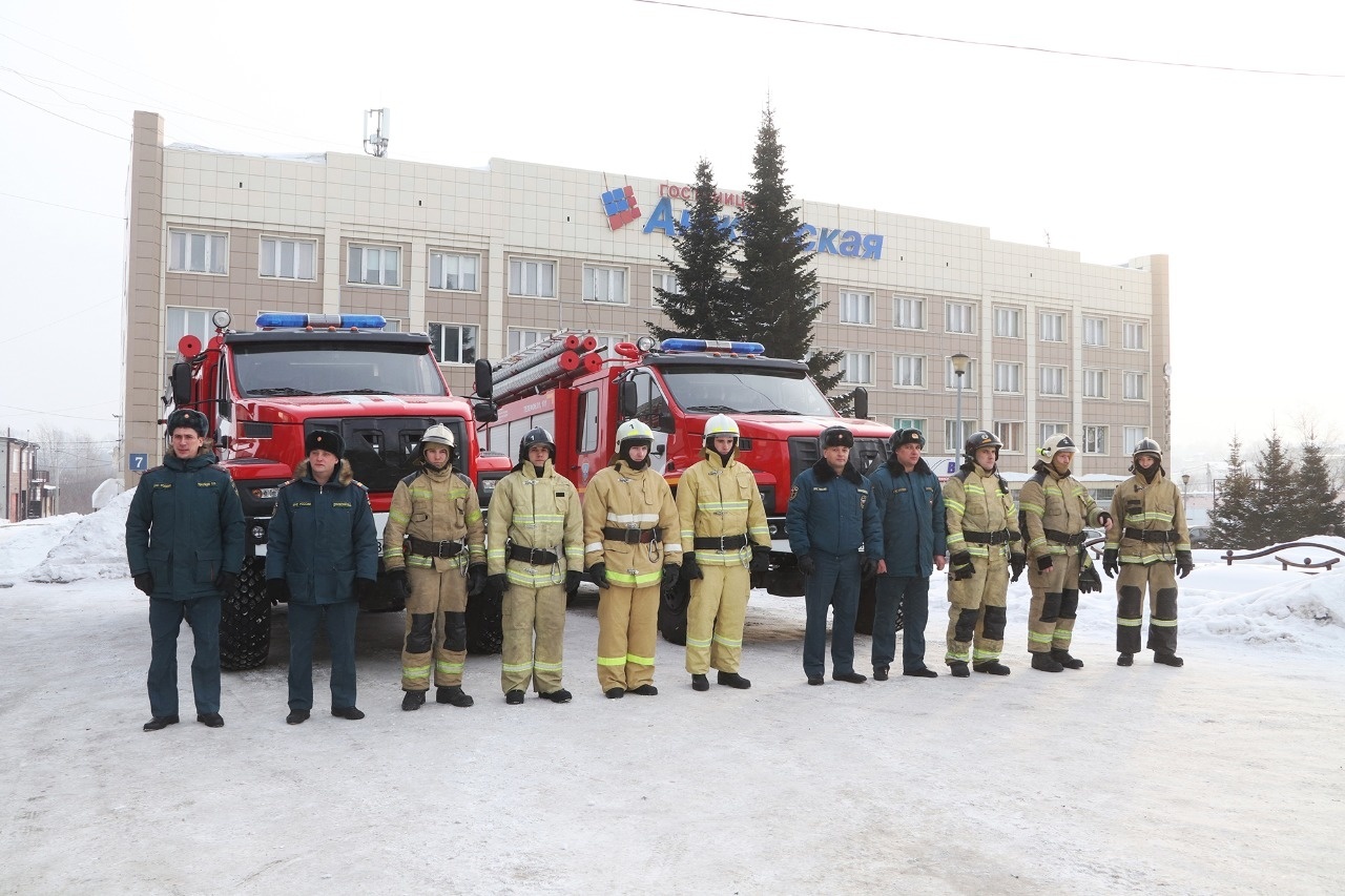 Анжеро-Судженский пожарно-спасательный отряд отмечает годовщину образования  - Новости - Главное управление МЧС России по Кемеровской области - Кузбассу