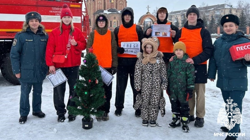 «Безопасный Новый год» - под таким девизом прошла акция в Осинниках