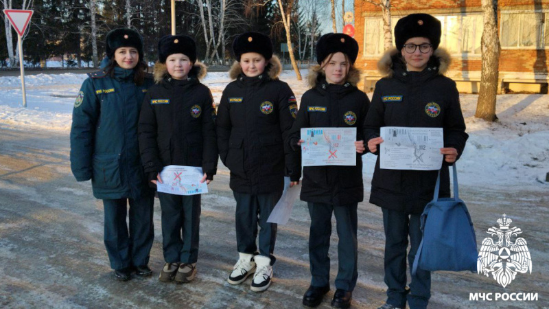 Акция «Безопасный новый год» прошла в Юргинском муниципальном округе