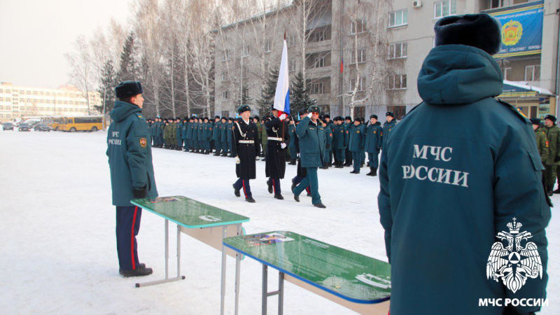 В Губернаторской кадетской школе-интернате МЧС прошла церемония открытия «Парт Героев»